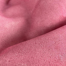 Load image into Gallery viewer, Pink washed suede leather 2mm