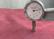 Load image into Gallery viewer, Pink washed suede leather 2mm