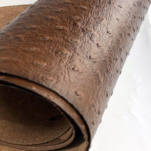 Load image into Gallery viewer, ostrich print leather
