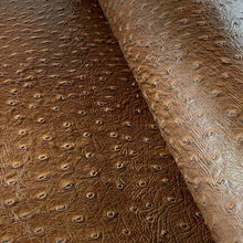 Load image into Gallery viewer, ostrich print leather