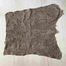 Load image into Gallery viewer, Light Brown Floral Print Leather