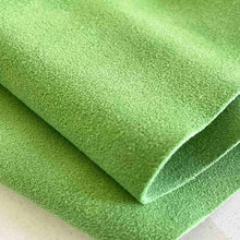 Load image into Gallery viewer, Lime Green Split Suede Leather