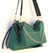 Load image into Gallery viewer, Green Smooth Leatherhide