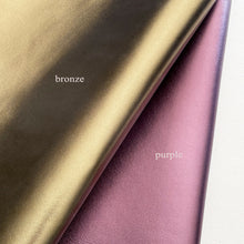 Load image into Gallery viewer, Metallic Leather