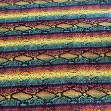 Load image into Gallery viewer, Multicolor Snake Print