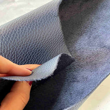 Load image into Gallery viewer, Navy Blue Pebble Cowhide