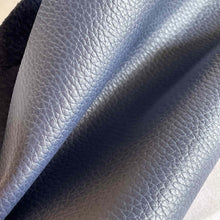 Load image into Gallery viewer, Navy Blue Pebble Cowhide