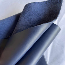 Load image into Gallery viewer, Navy Blue Smooth Cowhide