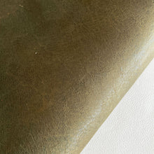 Load image into Gallery viewer, olive green crazy horse leather