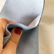 Load image into Gallery viewer, Light Blue Pebble Cowhide