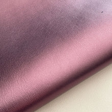 Load image into Gallery viewer, Purple Metallic Leather
