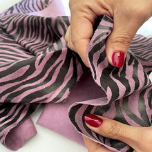 Load image into Gallery viewer, Purple Zebra Print