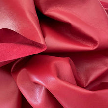Load image into Gallery viewer, Ruby Red Napa Leather