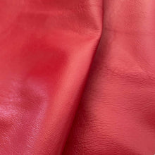 Load image into Gallery viewer, Ruby Red Napa Leather