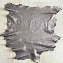 Load image into Gallery viewer, Silver Metallic Leather