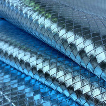 Load image into Gallery viewer, Sky Blue metallic goatskin