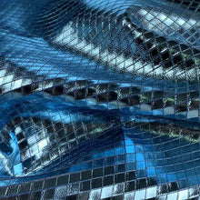 Load image into Gallery viewer, Sky Blue metallic goatskin