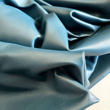 Load image into Gallery viewer, Teal napa leather