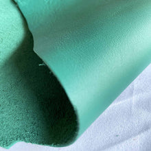 Load image into Gallery viewer, Teal Smooth Cowhide