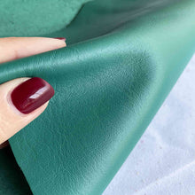 Load image into Gallery viewer, Teal Smooth Cowhide