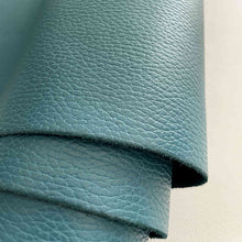 Load image into Gallery viewer, Teal Textured Upholstery Half-hide