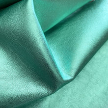 Load image into Gallery viewer, Turquoise Metallic Goatskin