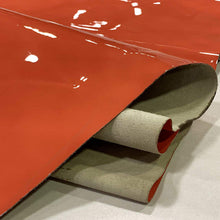 Load image into Gallery viewer, Vermilion Glossy Leather