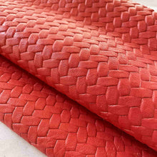 Load image into Gallery viewer, Watermelon Woven Pattern Leather