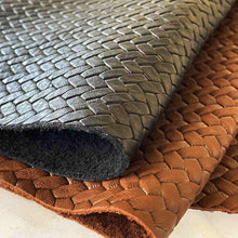 Load image into Gallery viewer, Woven Pattern Leather