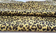 Load image into Gallery viewer, Yellow Leopard Goatskin