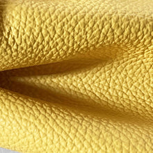Load image into Gallery viewer, Yellow Textured Upholstery Leather