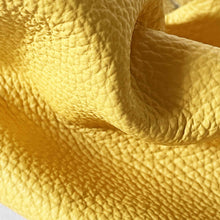 Load image into Gallery viewer, Yellow Textured Upholstery Leather