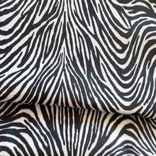 Load image into Gallery viewer, 2 Pieces Zebra Print Goatskin
