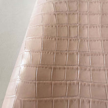 Load image into Gallery viewer, Baby Pink Croco Print Leather

