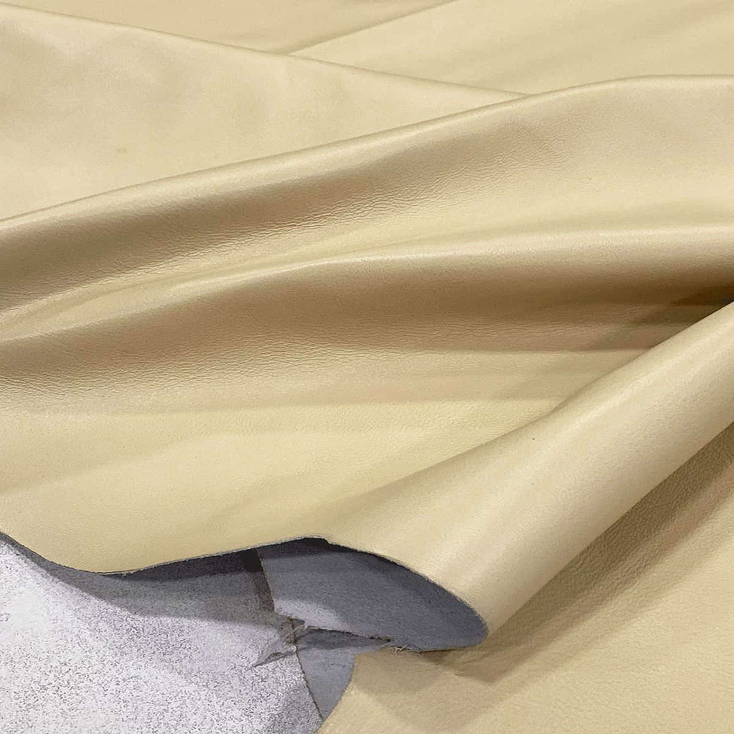 Beige Napa leather
