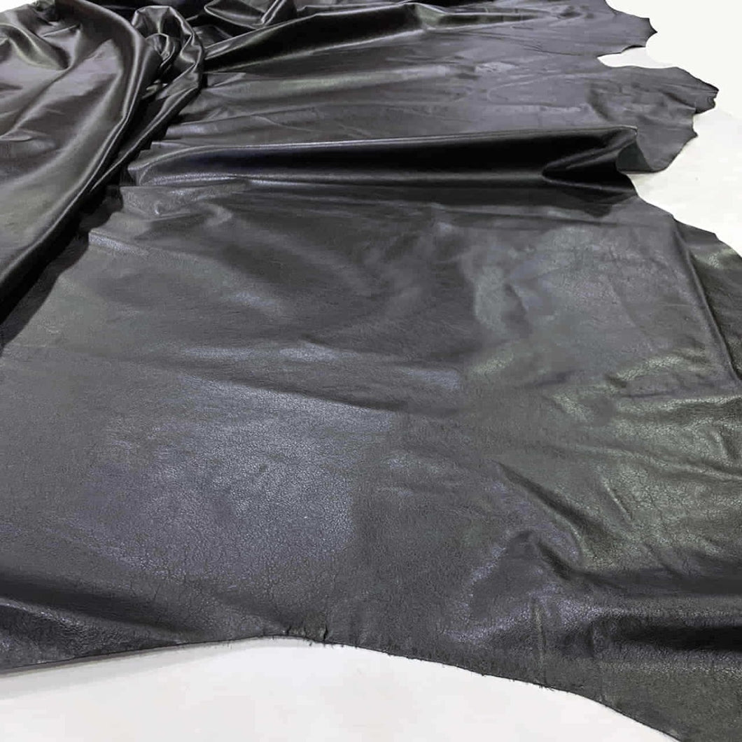 Black Thin Upholstery Leather