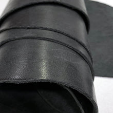 Load image into Gallery viewer, Black Waxed Crazy Horse Leather
