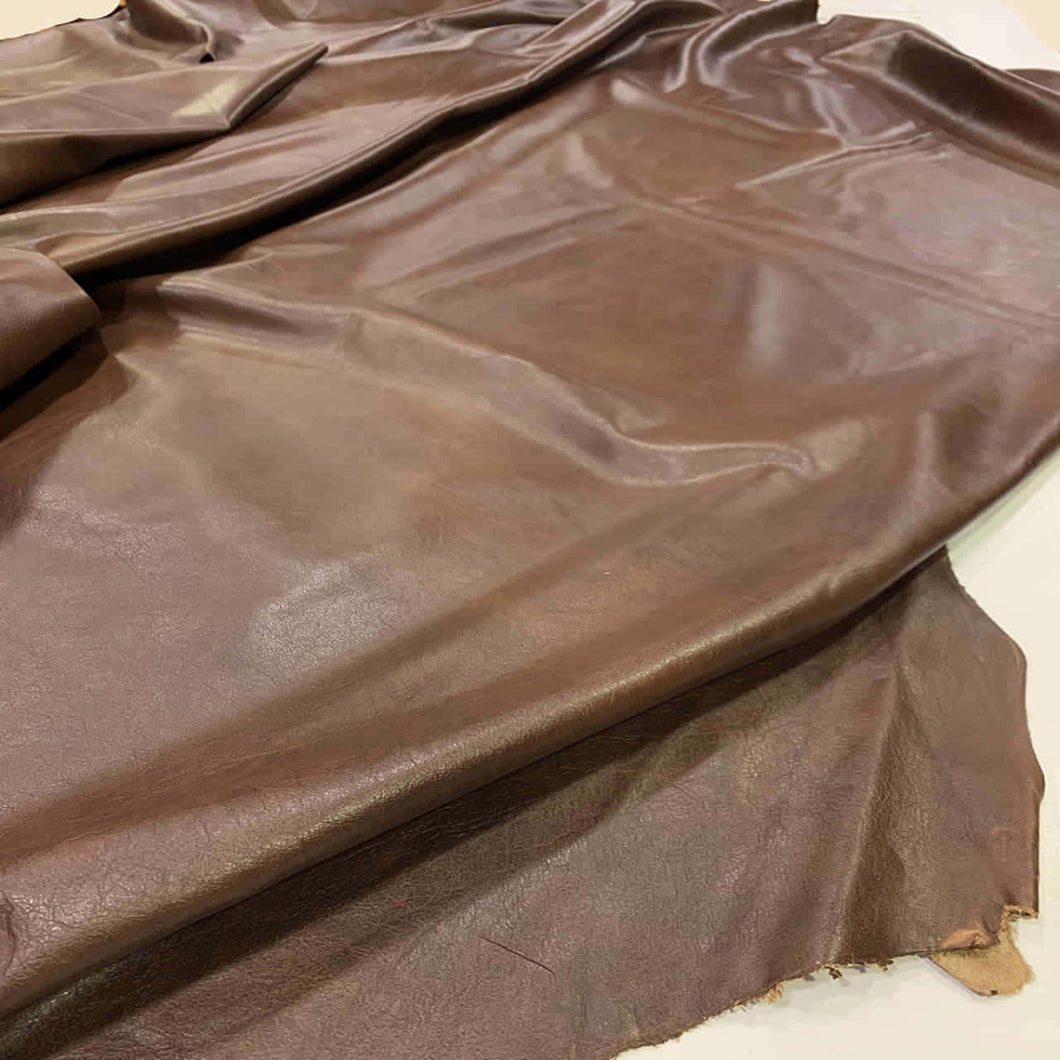 Brown Thin Upholstery Leather