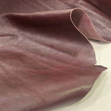 Load image into Gallery viewer, Burgundy Thin Upholstery Leather

