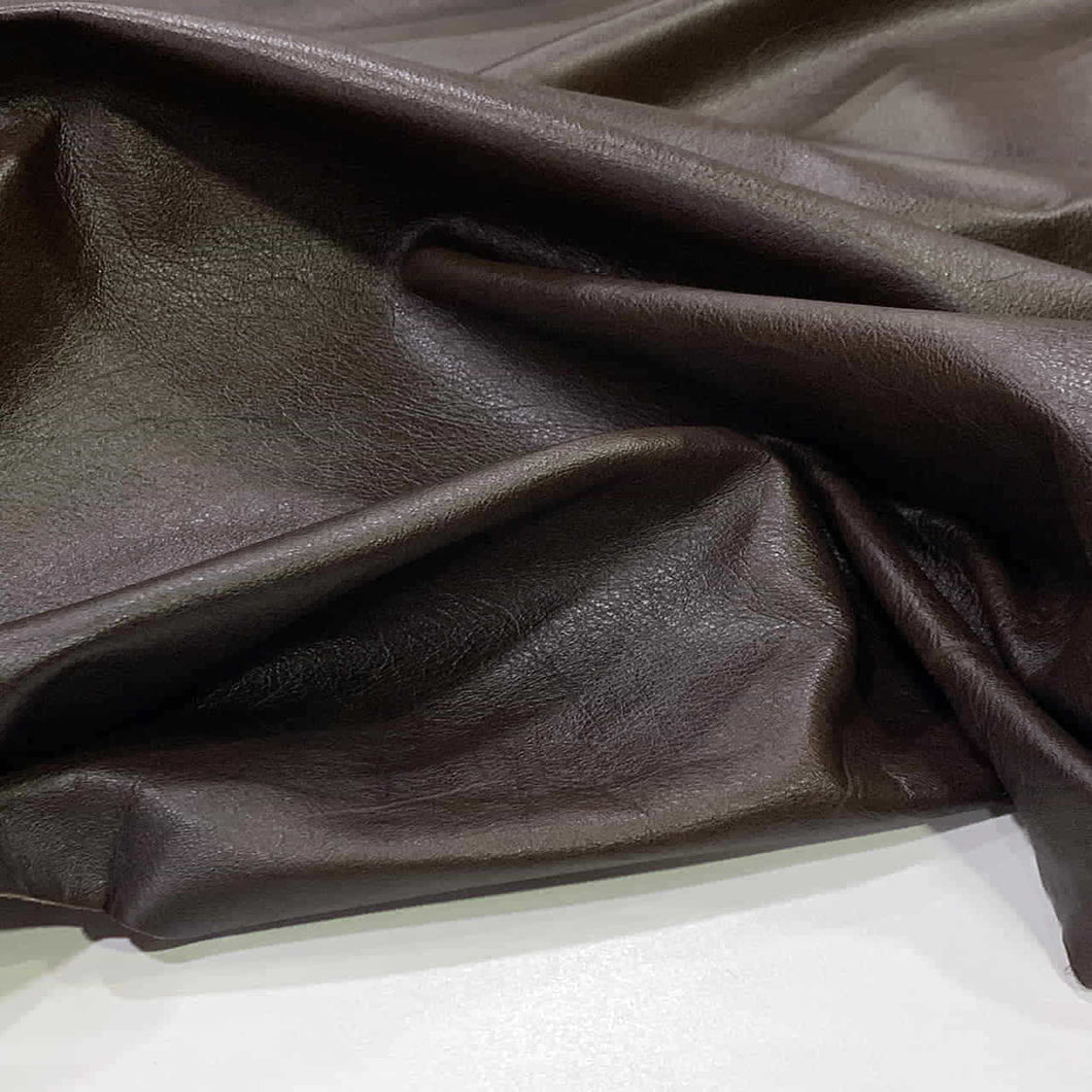 Chestnut Brown Thin Upholstery Leather