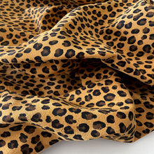 Load image into Gallery viewer, Camel Leopard Print Leather
