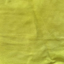 Load image into Gallery viewer, Fluo Yellow Split Suede Leather
