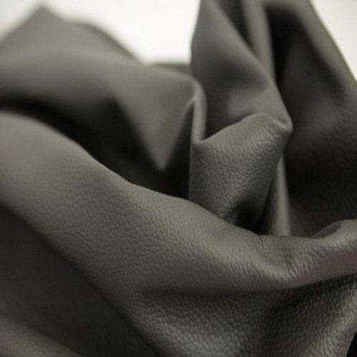 Dark Gray Textured Upholstery Leather
