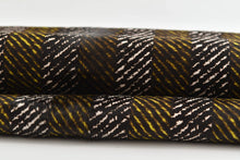 Load image into Gallery viewer, Green Striped Patterned Ponyskin
