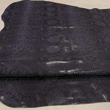 Load image into Gallery viewer, Dark Blue Snake Print
