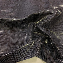 Load image into Gallery viewer, Dark Blue Snake Print
