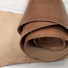 Load image into Gallery viewer, Brown Vegetable tanned leather (Belly)
