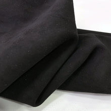 Load image into Gallery viewer, Black Strech Suede Lambskin
