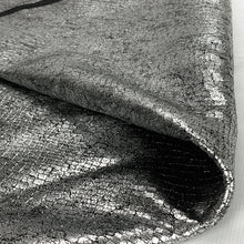 Load image into Gallery viewer, Silver Metallic Snake Print
