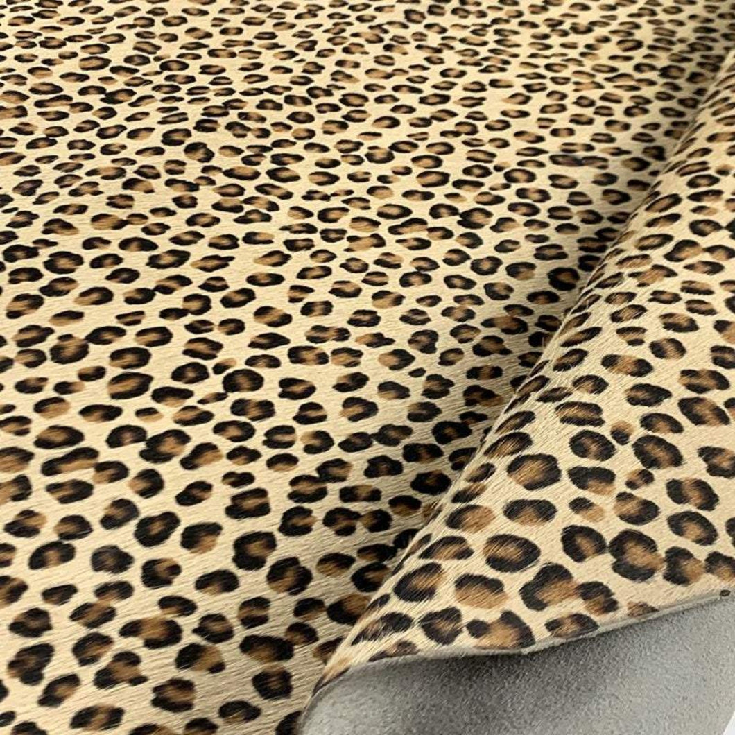 Real Leopard Print Ponyskin Wholehide
